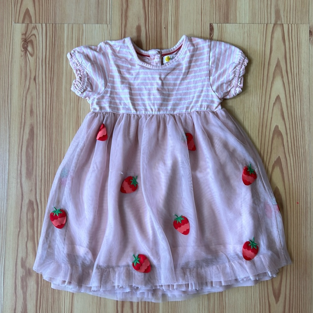 Baby Boden Strawberry Dress